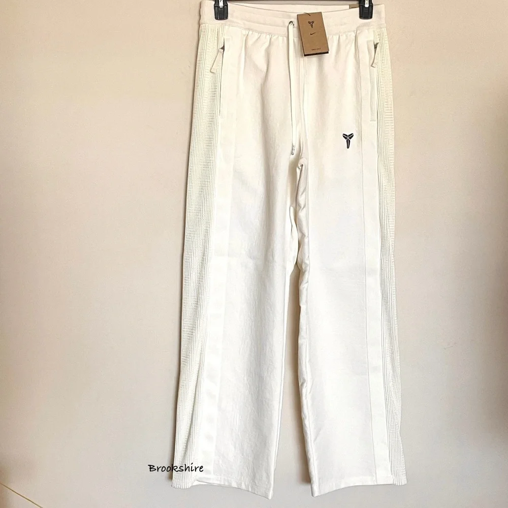 Nike Kobe Pleated Dri-FIT Basketball Pants Sail Men’s Size Medium IB0009-133